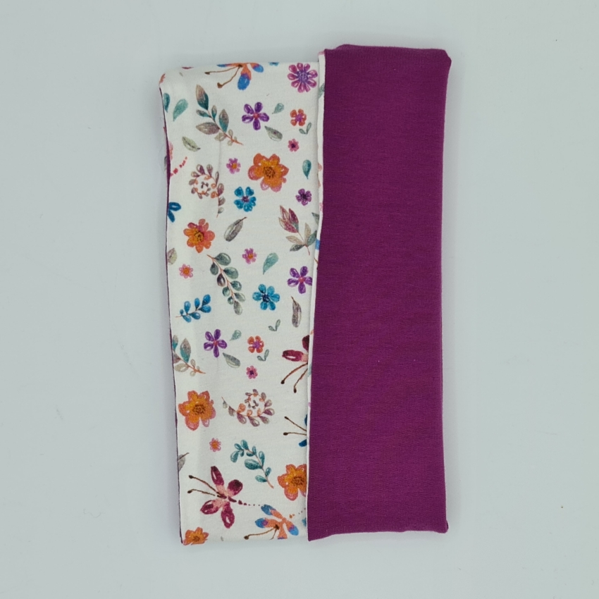 Loop für Hunde weiß Beere Blumen